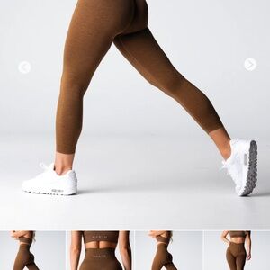 NVGTN Chocolate Brown Leggings